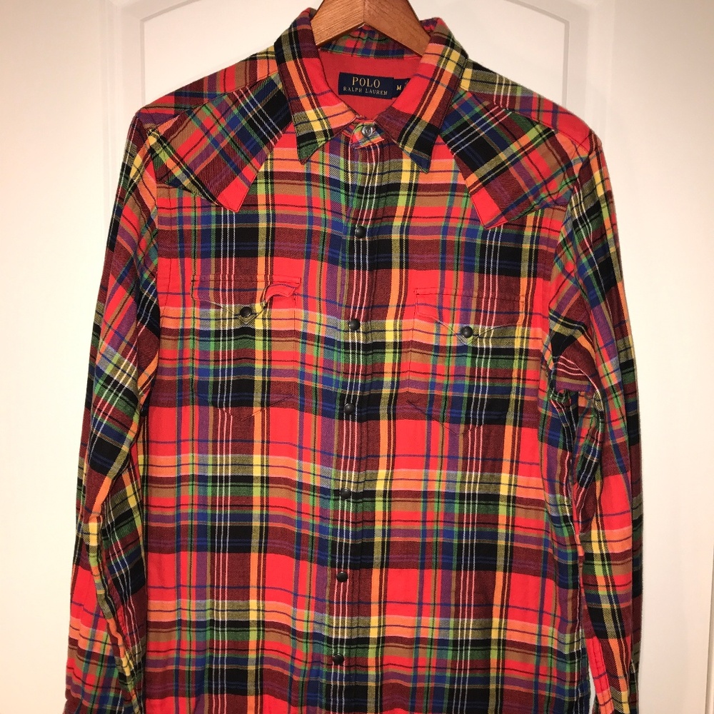 Men's Polo Ralph Lauren casual flannel shirt
